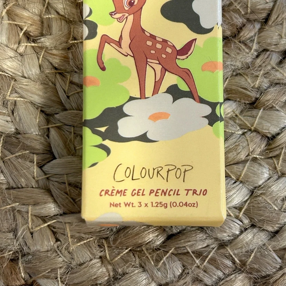 Colourpop X Disney Bambi Life in the Woods Creme Gel Eyeliner Set of 3 New